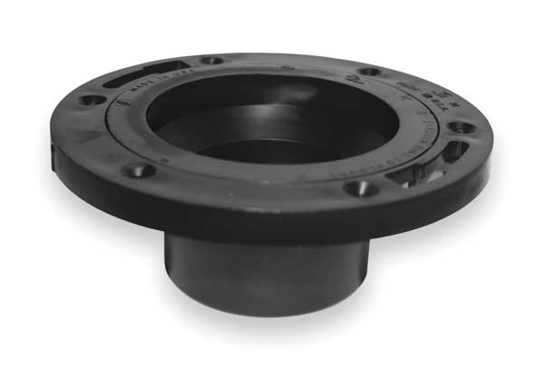 Adjustable Closet Flange, 4 x 3 In, Spigot