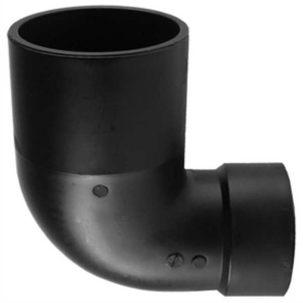 Closet Bend, 4 In x 3 In Hub x Spigot