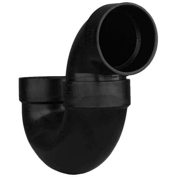 P-Trap with Solvent Weld Joint, 4 In Hub