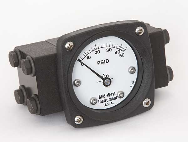 Pressure Gauge, 0 to 50 psi