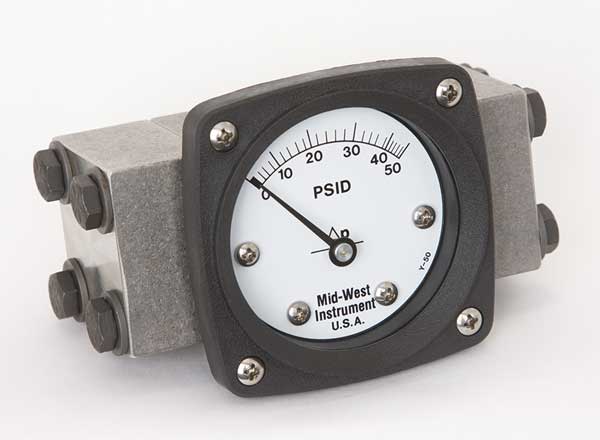 Pressure Gauge, 0 to 50 psi