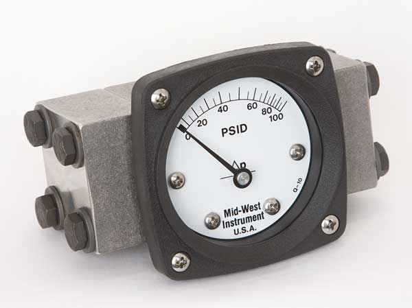 Pressure Gauge, 0 to 100 psi