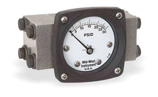 Pressure Gauge, 0 to 30 psi