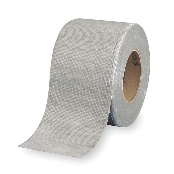 Roof Repair Tape, Paintable, 4 In x50 Ft
