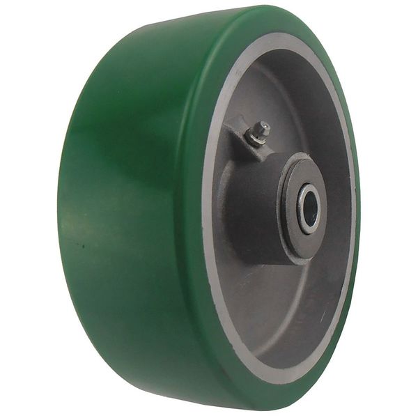 Caster Wheel, Polyurethane, 4 in., 700 lb.