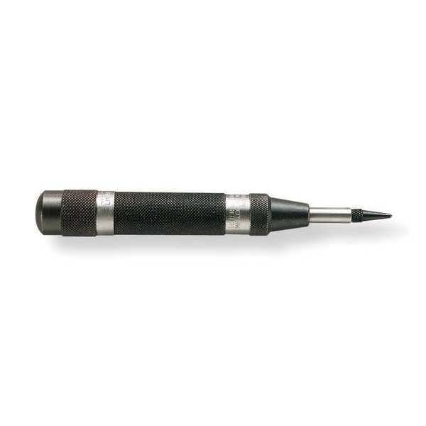 Automatic Center Punch, Length 5 5/8 in, Diameter 5/8 in, Replaceable Point