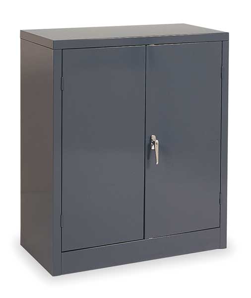 24 ga. ga. Steel Storage Cabinet, 36 in W, 42 in H, Stationary