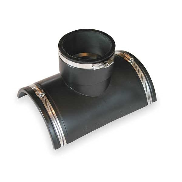 Flexible Tap Saddle Tee, For Pipe Size 8