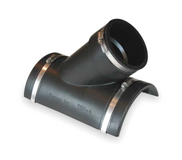 Flexible Tap Saddle Wye, For Pipe Size 4