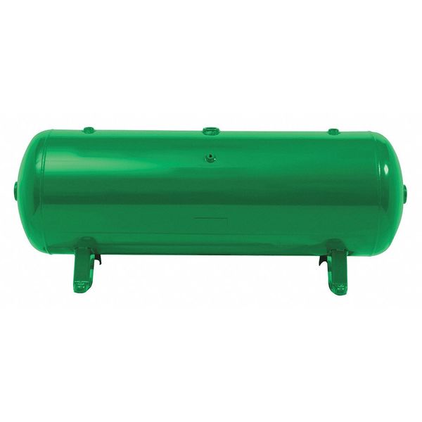 Air Tank, Staionary, 203 PSI, 120 Gal, Horiz