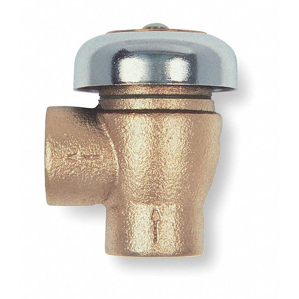 Vacuum Breaker, 1-1/4 In., FNPT, Bronze