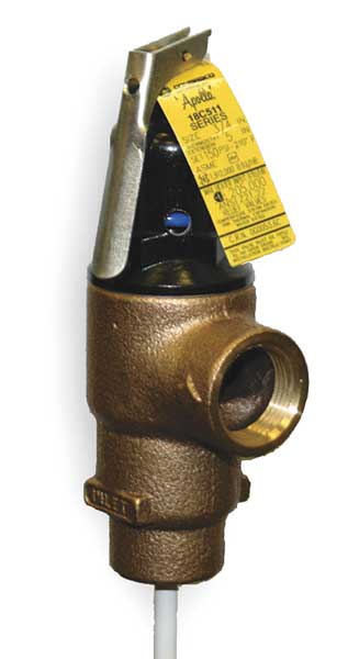 T and P Relief Valve, MNPT x FNPT