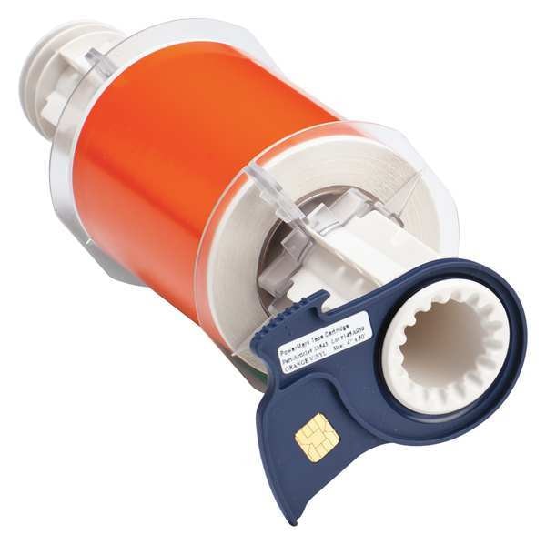 Tape, Orange, 50 ft. L, 4 In. W