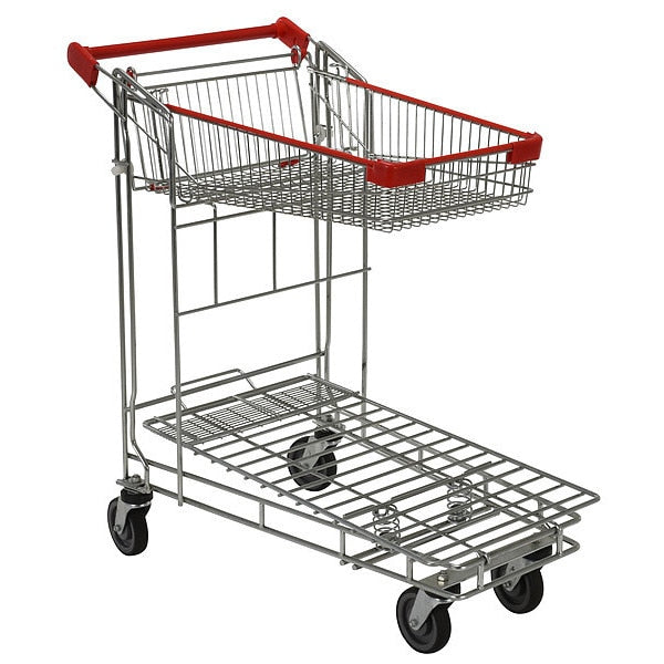 Wire-Sided Platform Truck, 36-7/16 In. L