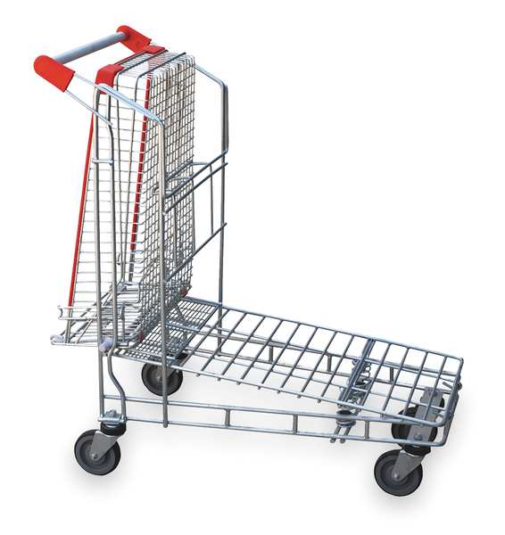 Wire-Sided Platform Truck, 36-7/16 In. L