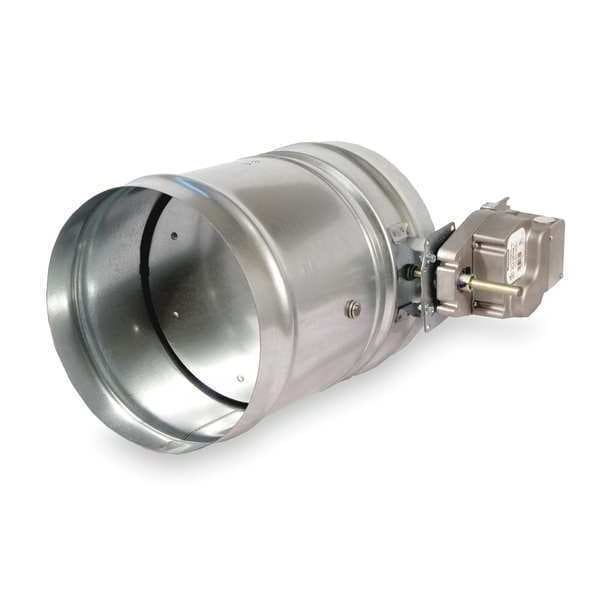 Round Fire/Smoke Damper, 120V, 350F