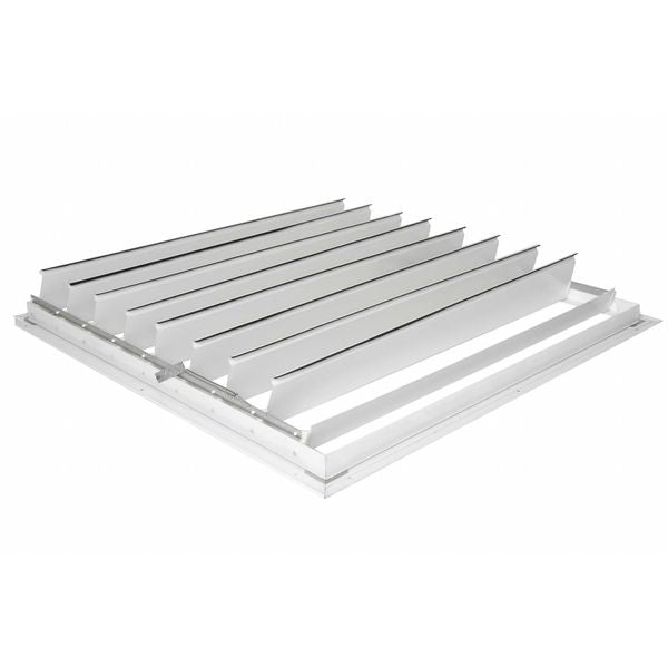30 in Whole House Fan Economy Ceiling Shutter / Ceiling Shutter