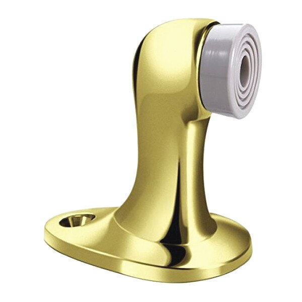 Rigid Door Stop, Floor Mount, 2-5/8 In L