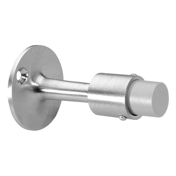 Rigid Door Stop, Cast Brass