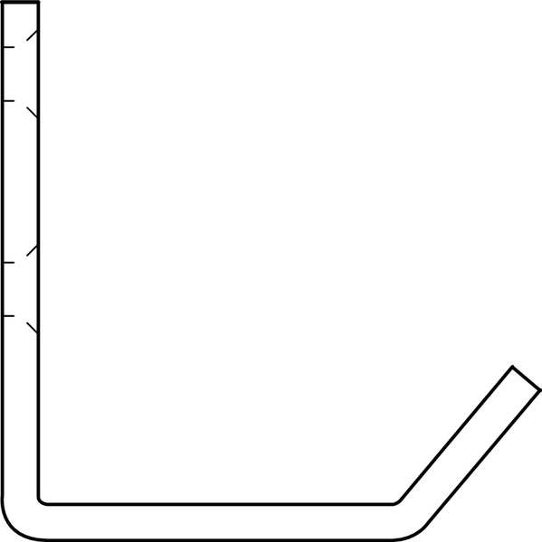 Clothing Hook Coat Hook, 304 SS, 3/4 In