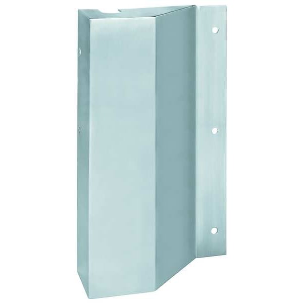 Door Latch Protector, Stainless Steel, 12
