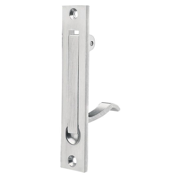Folding Pull Handle, Cast Brass, Chrome, Clips/Fasteners