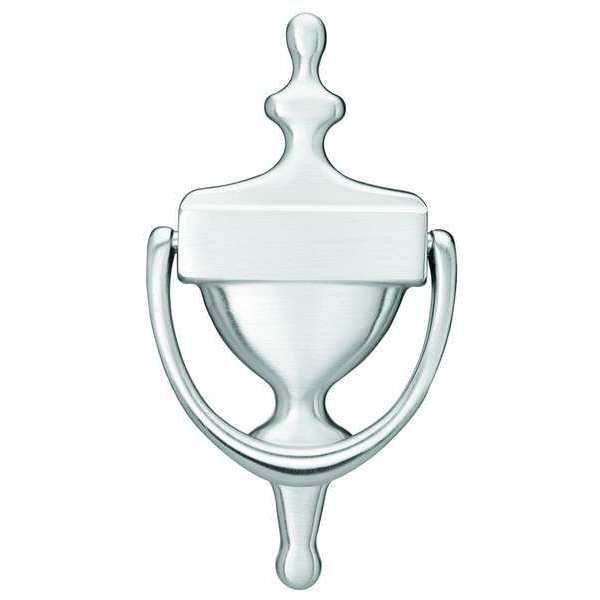 Door Knocker, Satin Chrome