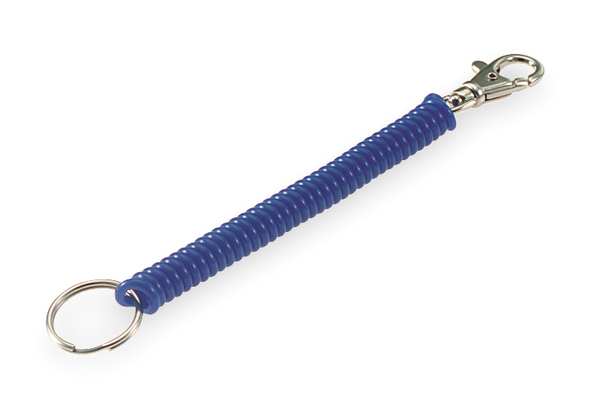 Wrist Coil with Trigger Snap, Blue, PK5