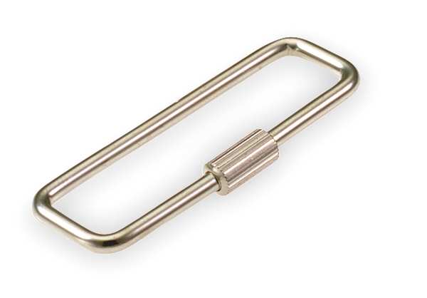 Turn Sleeve Key Ring, Steel, PK25
