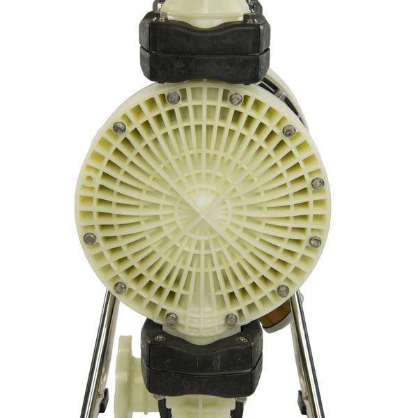 Double Diaphragm Pump, Polypropylene, Air Operated, PTFE, 120 GPM