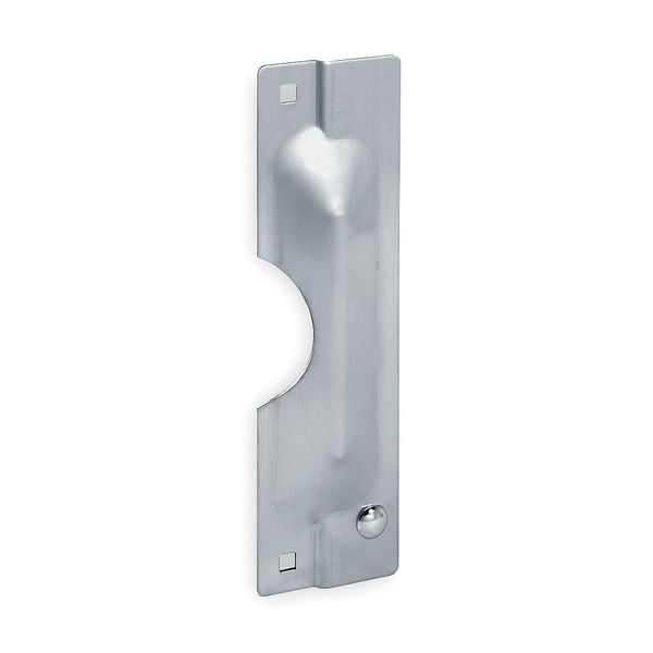 Door Latch Guard, Stainless Steel, 11