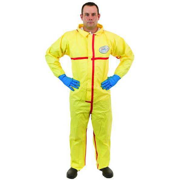 2XL, Yellow, Zipper
