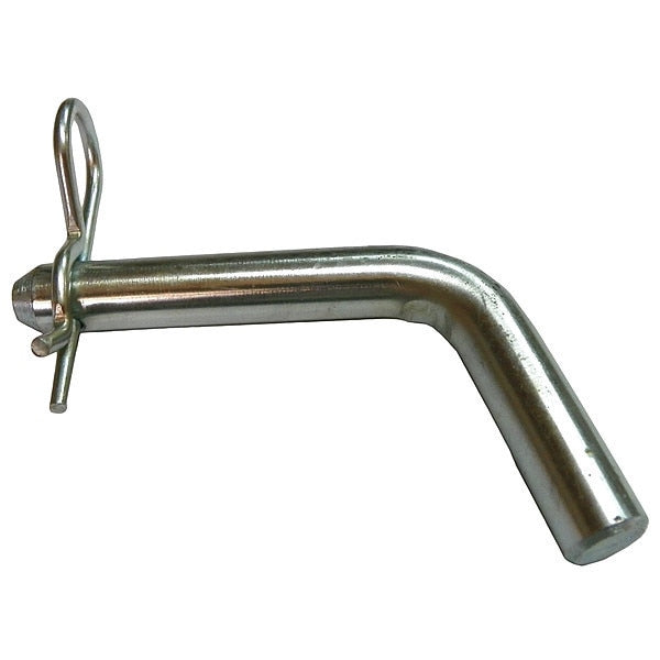 Hitch Pin, Bent, Stl, Zinc, 3/4x3 1/2L