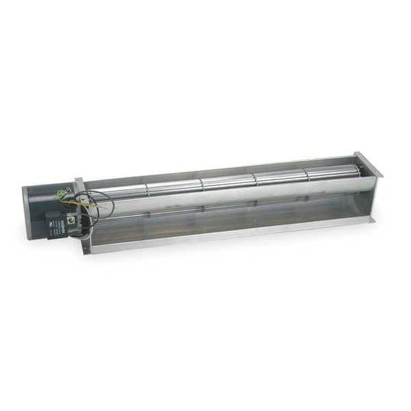 Round OEM Blower, 2680 RPM, 1 Phase, Direct, Aluminum