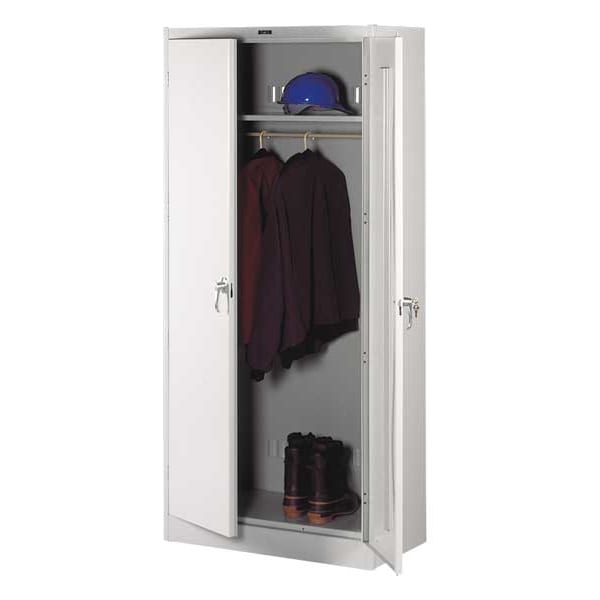 22 ga. ga. Steel Wardrobe Storage Cabinet, 36 in W, 78 in H