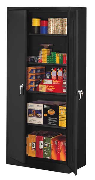 22 ga. ga. Steel Storage Cabinet, 36 in W, 78 in H