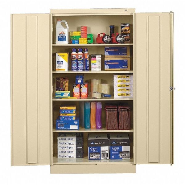 24 ga. Steel Storage Cabinet, 36 in W, 72 in H