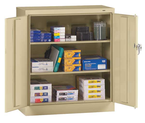 24 ga. Steel Storage Cabinet, 36 in W, 42 in H