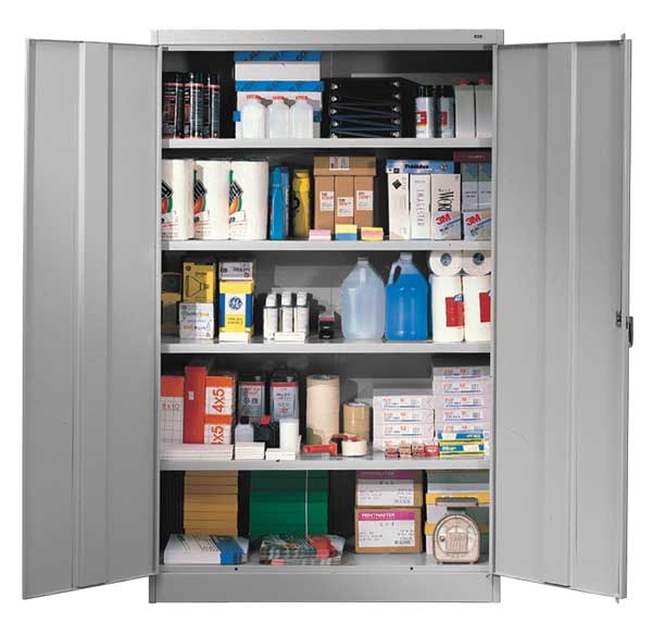 20 ga. Steel Storage Cabinet, 48 in W, 78 in H