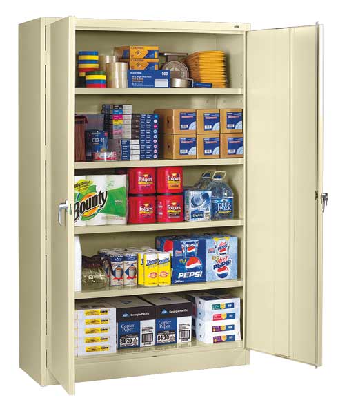 20 ga. Steel Storage Cabinet, 48 in W, 78 in H