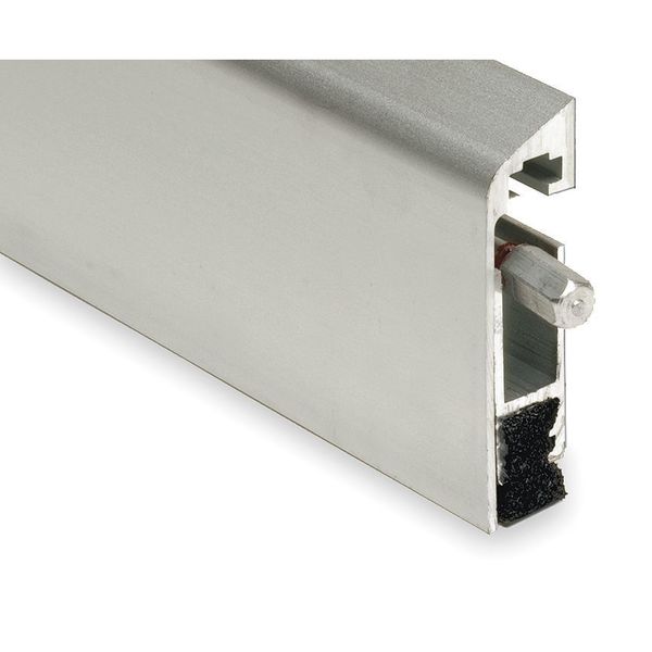 Automatic Door Bottom, 1/4x36In, Aluminum
