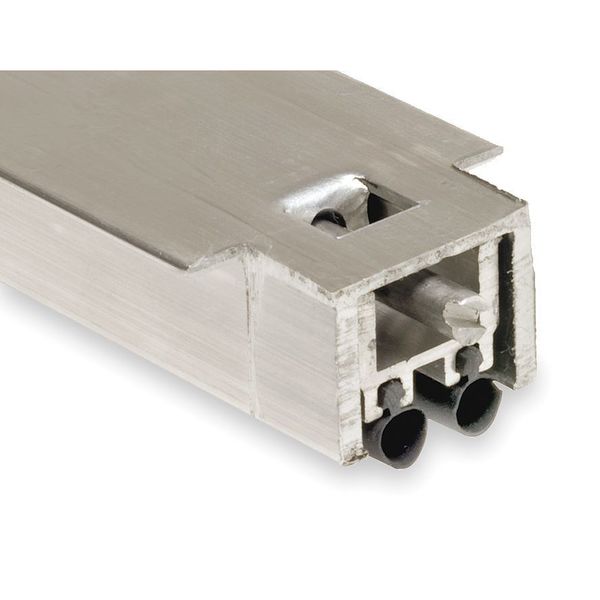 Automatic Door Bottom, 3/8x48In, Aluminum