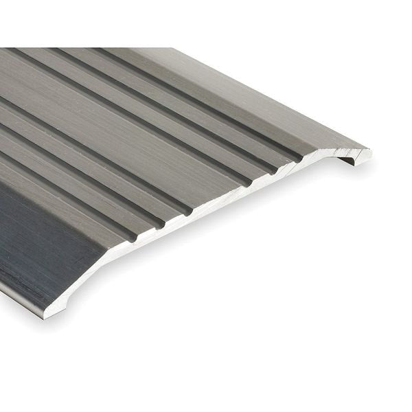 Saddle Threshold, Fluted Top, 4 ft., Alum