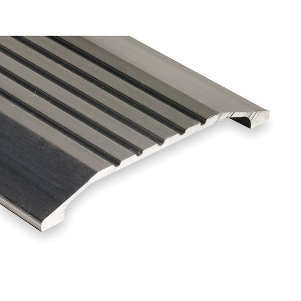 Saddle Threshold, Fluted Top, 6 ft., Alum
