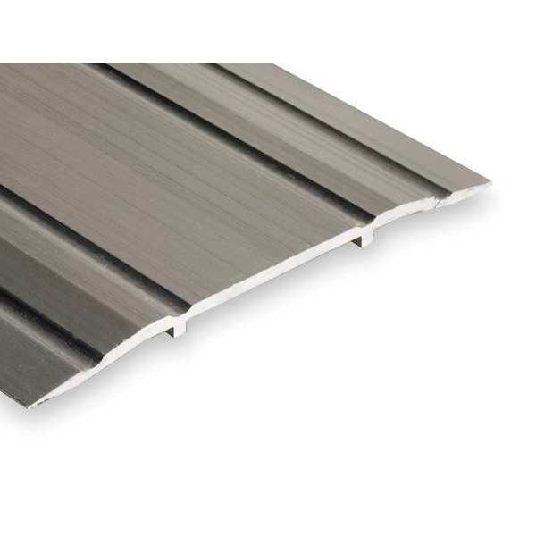Saddle Threshold, Fluted Top, 3 ft., Alum