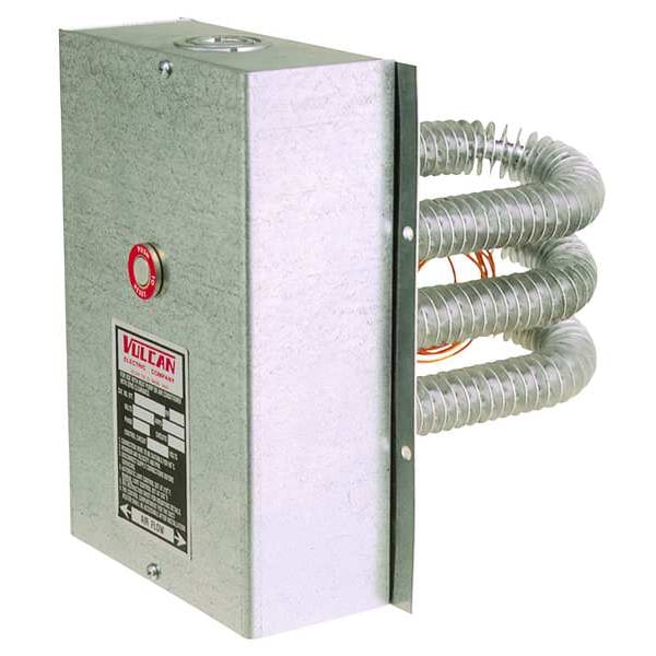 Finned Tubular Air Duct Heater, 480V