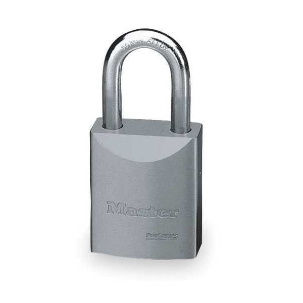 Padlock, Keyed Alike, Standard Shackle, Rectangular Steel Body, Boron Shackle, 29/32 in W