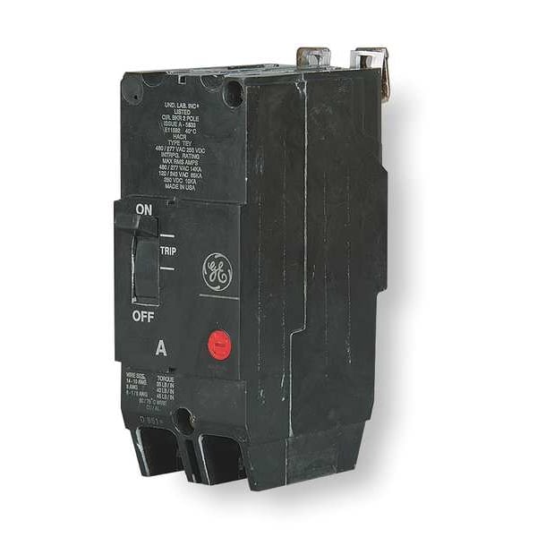 Molded Case Circuit Breaker, 15 A, 277/480V AC, 2 Pole, Bolt On Panelboard Mounting Style