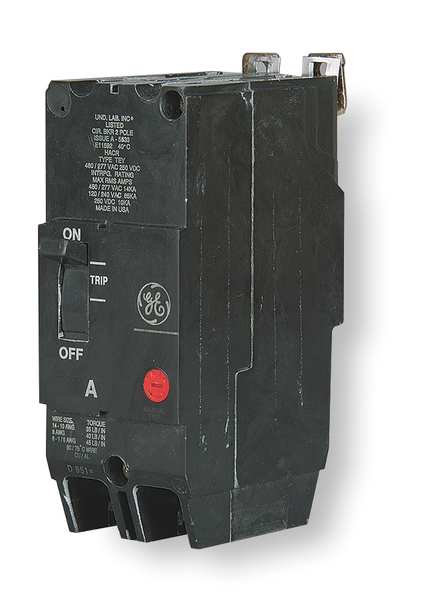 Molded Case Circuit Breaker, 50 A, 277/480V AC, 2 Pole, Bolt On Panelboard Mounting Style