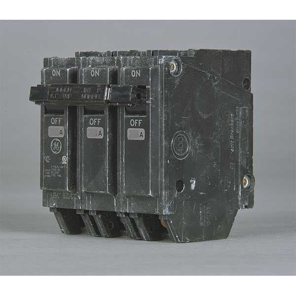 Miniature Circuit Breaker, 30 A, 120/240V AC, 3 Pole, Plug In Mounting Style, THQL Series
